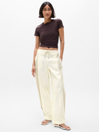 SuperLinen Blend Palazzo Pant.