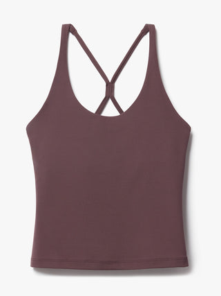 Transcend Crossback Built-In Bra Tank.