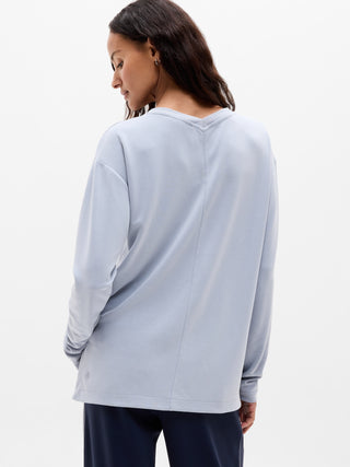 Seasoft V-Neck Sweatshirt.