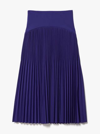 Featherweight Plissé Midi Skirt.