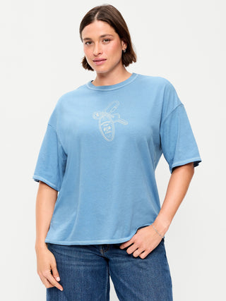 Crew-Neck Graphic T-Shirt.