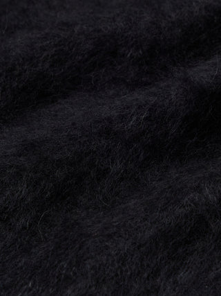 Brushed Wool-Cashmere Triangle Scarf.