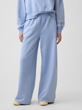 Pantalón Ancho con Cintura Elástica de Algodón