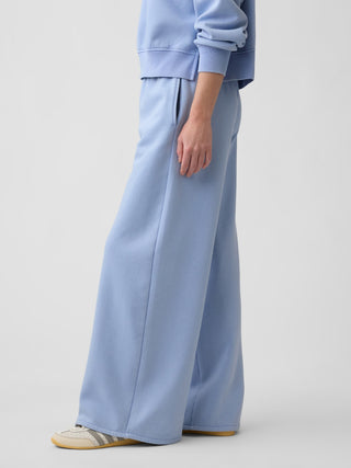 Pantalón Ancho con Cintura Elástica de Algodón