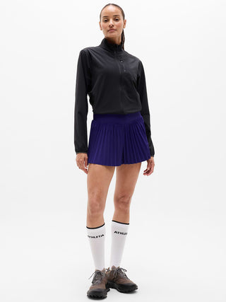 Short Deportivo con Efecto Plisado