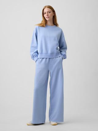 Pantalón Ancho con Cintura Elástica de Algodón