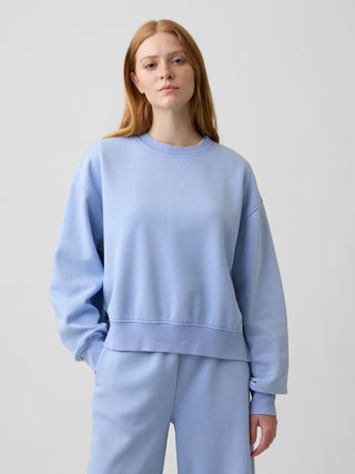 Sudadera Extragrande Con Dobladillo Dividido VintageSoft.