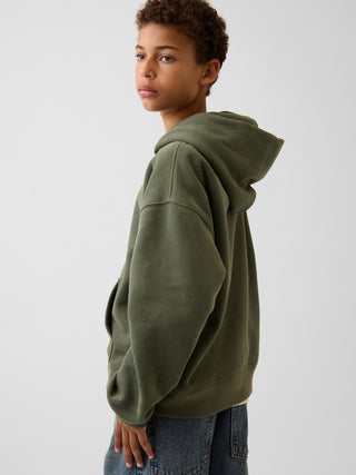 Kids VintageSoft Relaxed Logo Hoodie.