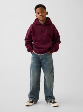 Kids VintageSoft Relaxed Logo Hoodie.