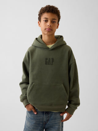 Kids VintageSoft Relaxed Logo Hoodie.