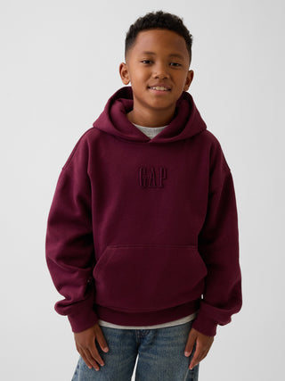 Kids VintageSoft Relaxed Logo Hoodie.