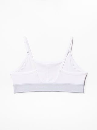 Sostén ajustable Athleta Girl High Speed Logo.