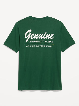 Soft-Washed Crew-Neck Graphic T-Shirt.
