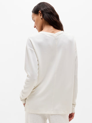 Seasoft V-Neck Sweatshirt.
