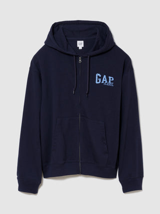 Relaxed Gap Logo French Terry Zip Hoodie.