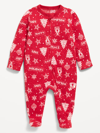 Pijama de una pieza con pies y cierre de dos vías SoftMode Sleep & Play para bebé.