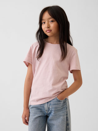 Camiseta Manga Corta de Algodón, Niña