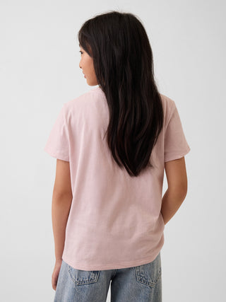 Camiseta Manga Corta de Algodón, Niña