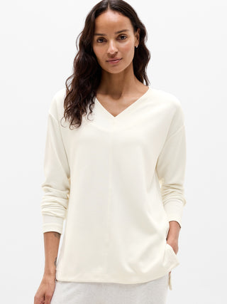 Seasoft V-Neck Sweatshirt.