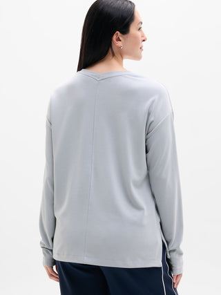 Seasoft V-Neck Sweatshirt.