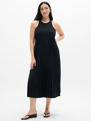 Featherweight Plissé Dress.