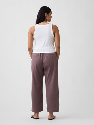 Mid Rise Easy Twill Pants.