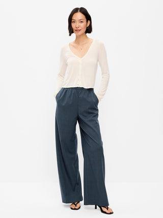 High-Waisted Wide-Leg Trouser.