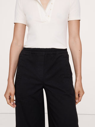 Mid-Rise Relaxed Painter Pull-On Pant.