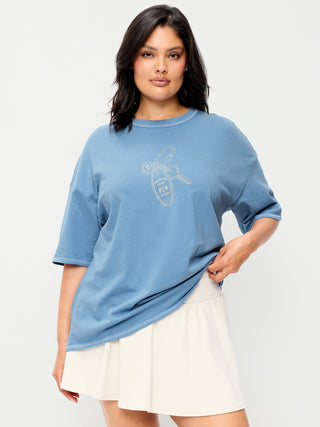 Crew-Neck Graphic T-Shirt.