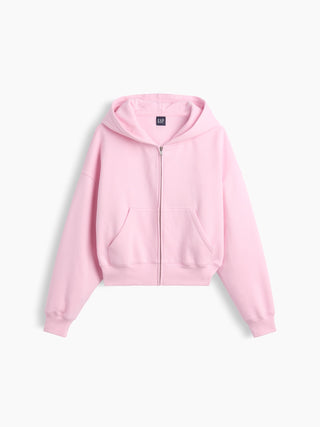 Cotton Zip-Up Hoodie