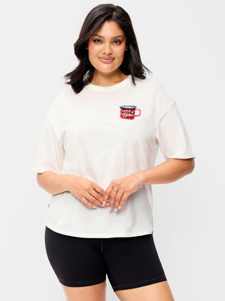 Crew-Neck Graphic T-Shirt.