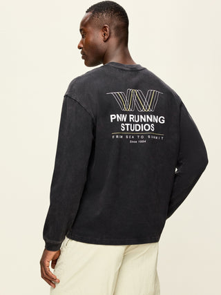Lived-In Pro Long-Sleeve Graphic T-Shirt.