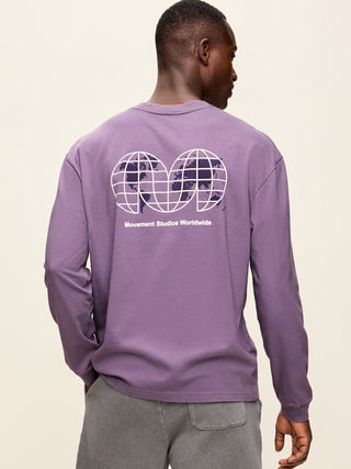 Lived-In Pro Long-Sleeve Graphic T-Shirt.