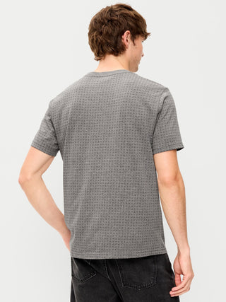 Camiseta Manga Corta de Algodón con Estampado