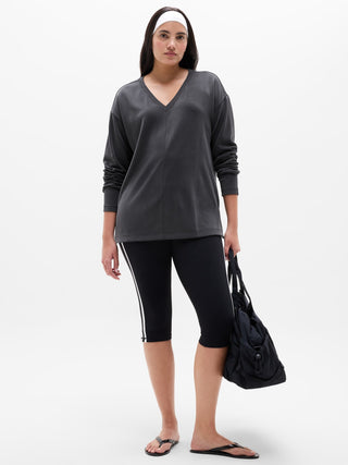 Seasoft V-Neck Sweatshirt.