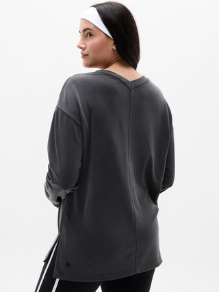 Seasoft V-Neck Sweatshirt.