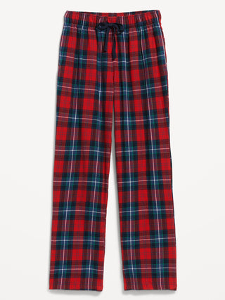 Pantalones de pijama de franela.
