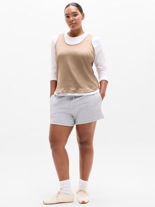Featherweight Satin Tank.