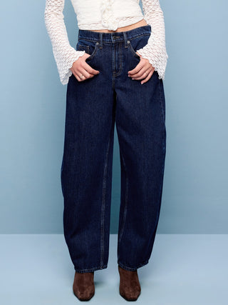 The Arc Jeans de tiro medio tipo barril.