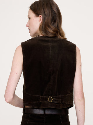 Corduroy Pocket Vest.