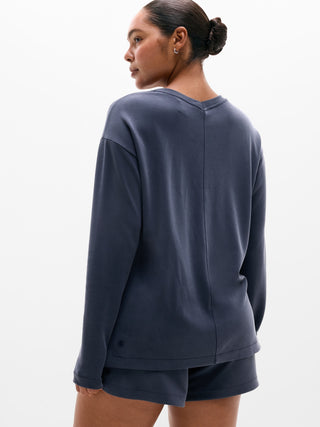 Seasoft V-Neck Sweatshirt.
