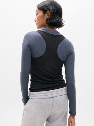 Perfect Rib Layered Top.
