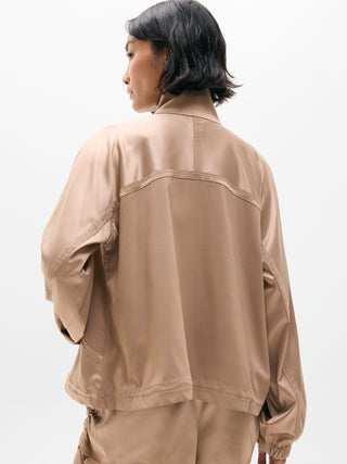 Featherweight Satin Jacket.