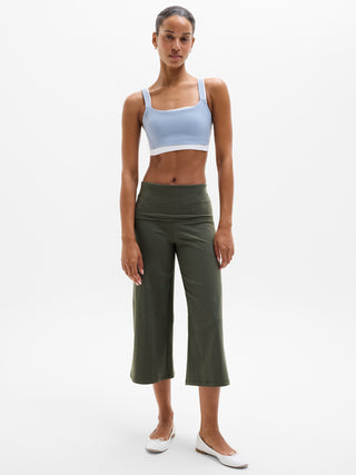 Eternity Rib Crop Wide Leg.