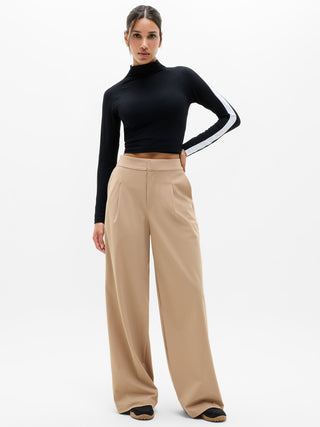 Pantalón Talle Alto con Bolsillos
