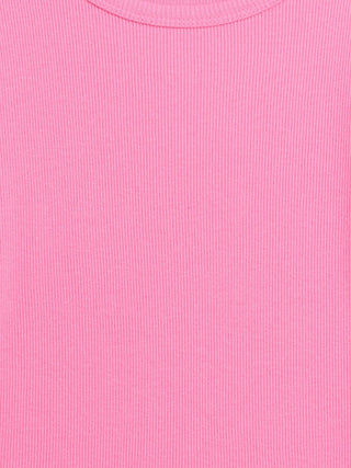 Camiseta acanalada para niños.