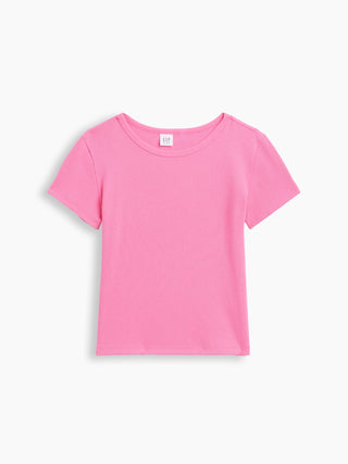 Camiseta acanalada para niños.