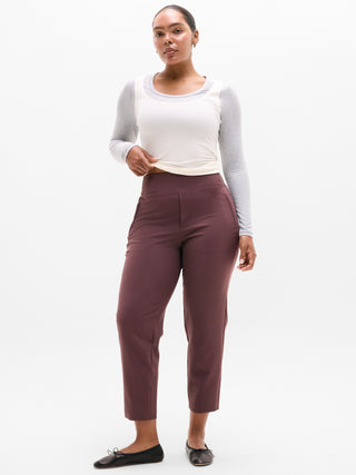 High-Waisted Pants with Pockets