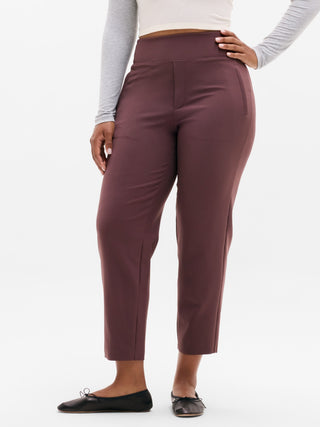 High-Waisted Pants with Pockets