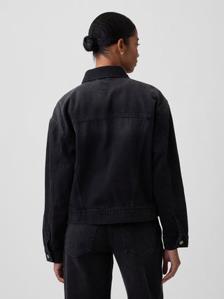 Chaqueta de mezclilla Icon de corte relajado.